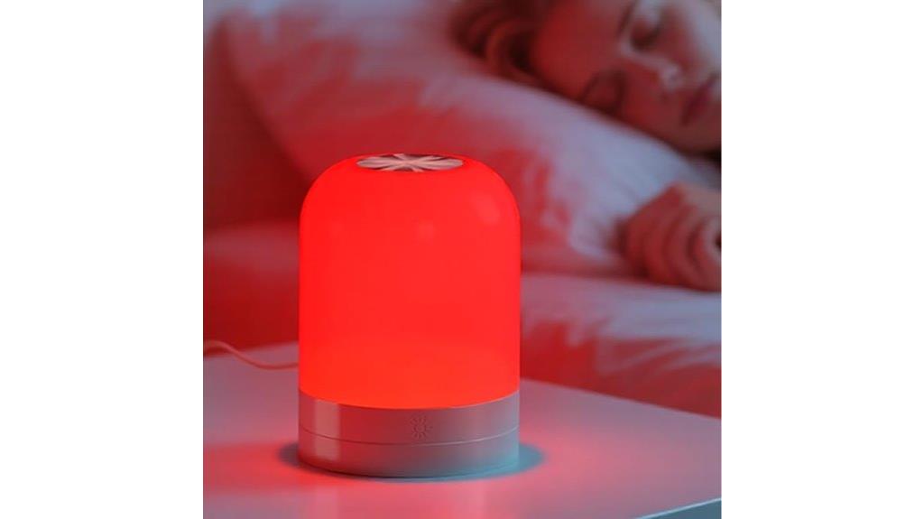 dimmable 670nm sleep lamp