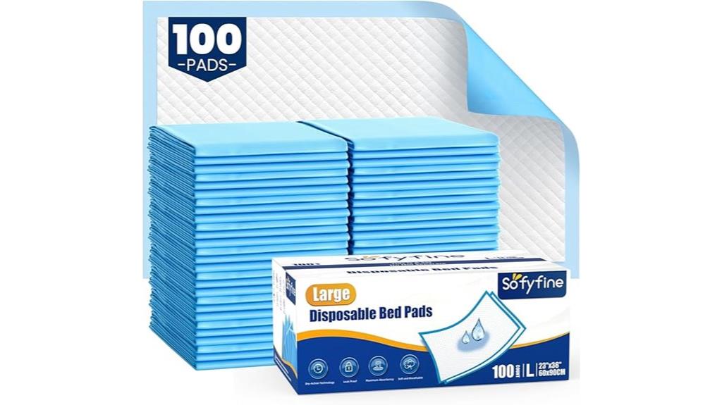 disposable waterproof bed pads