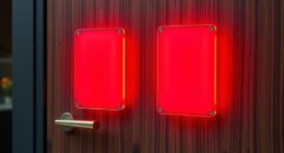 door mounted security panels