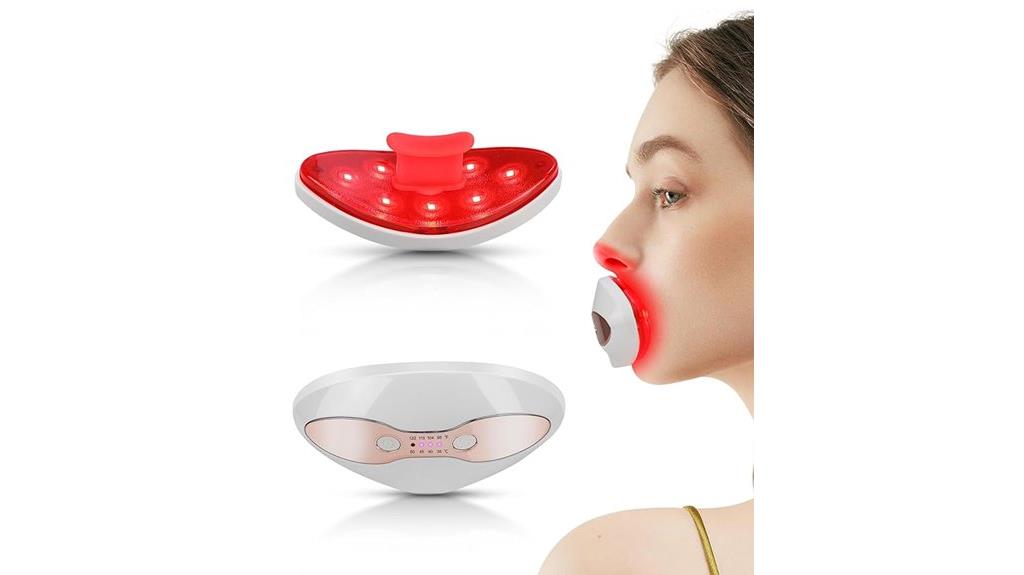 dual purpose lip eye device
