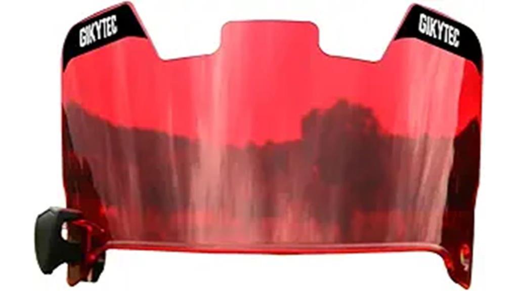 durable football helmet visor
