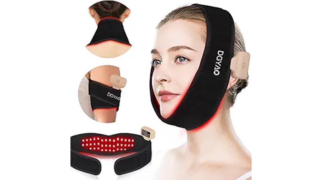 eight color led therapy belt