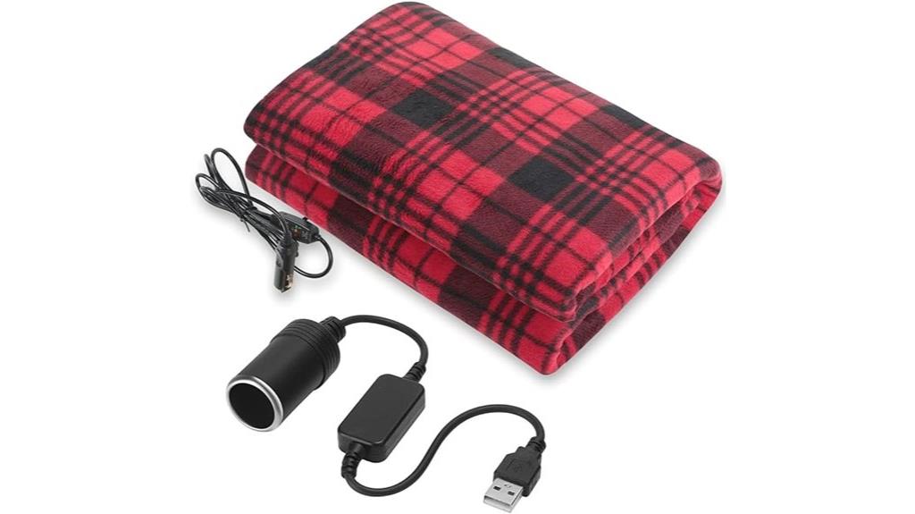 electric blanket with controller