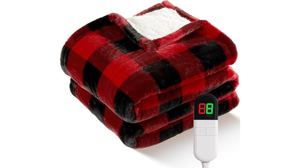 electric sherpa blanket heating