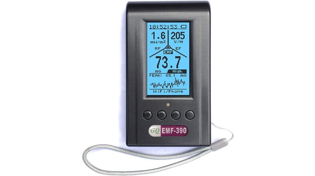 electromagnetic spectrum data logger