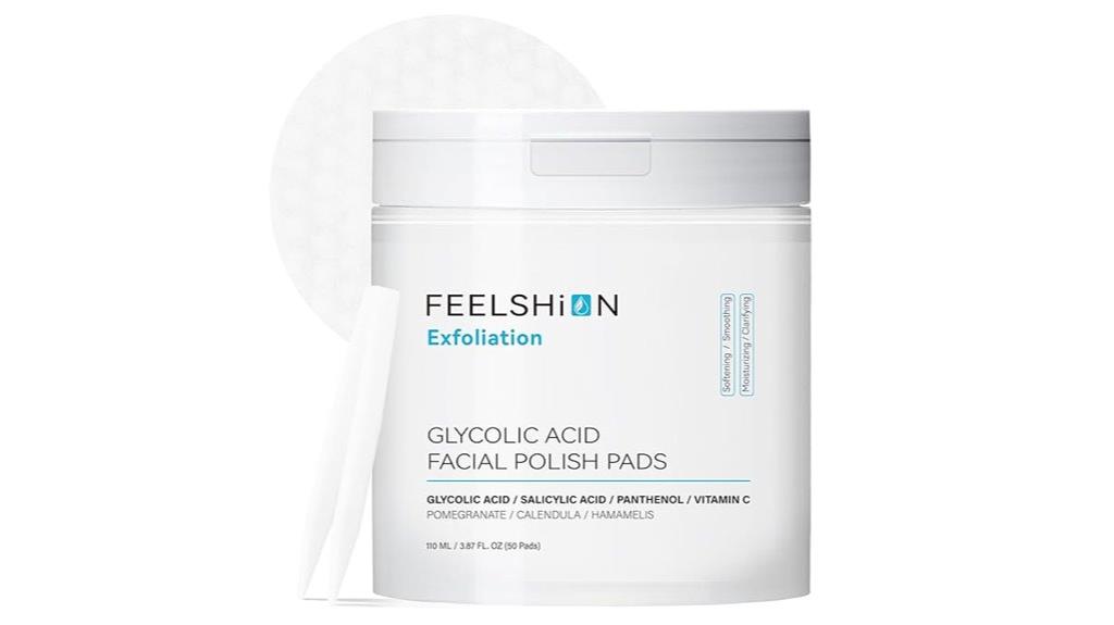 exfoliating pads with salicylic