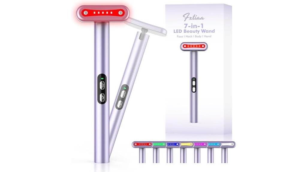 facial and neck light therapy