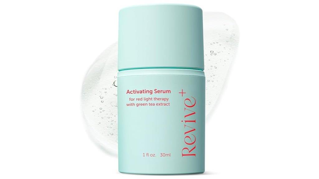 facial red light serum