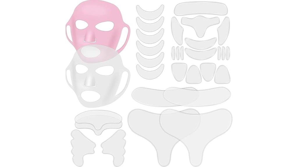 facial silicone mask set