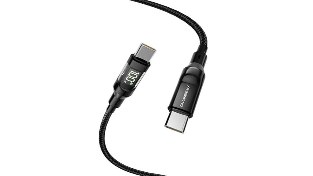 fast usb c charging cable