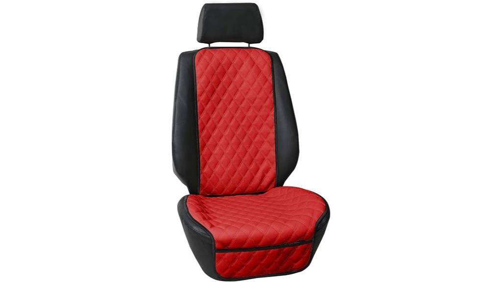 faux leather seat cushions