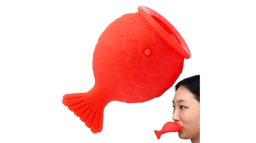 fish shaped lip plumper