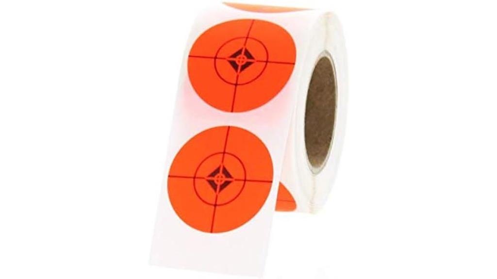 fluorescent red shoot labels