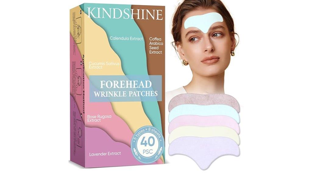 forehead wrinkle patches set