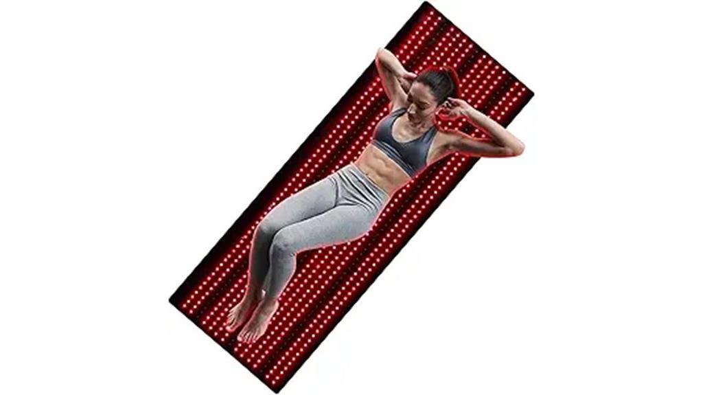 full body red light mat