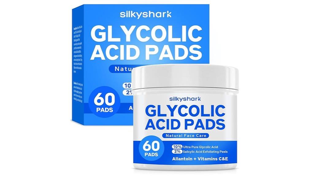 glycolic acid resurfacing pads