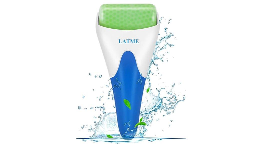 green face ice roller