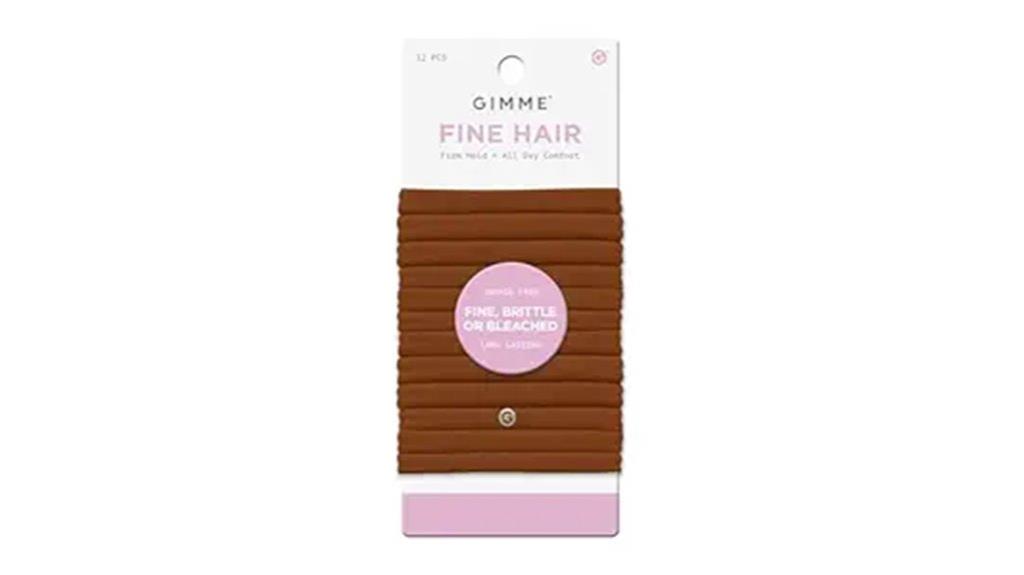 hair elastics 12 pack