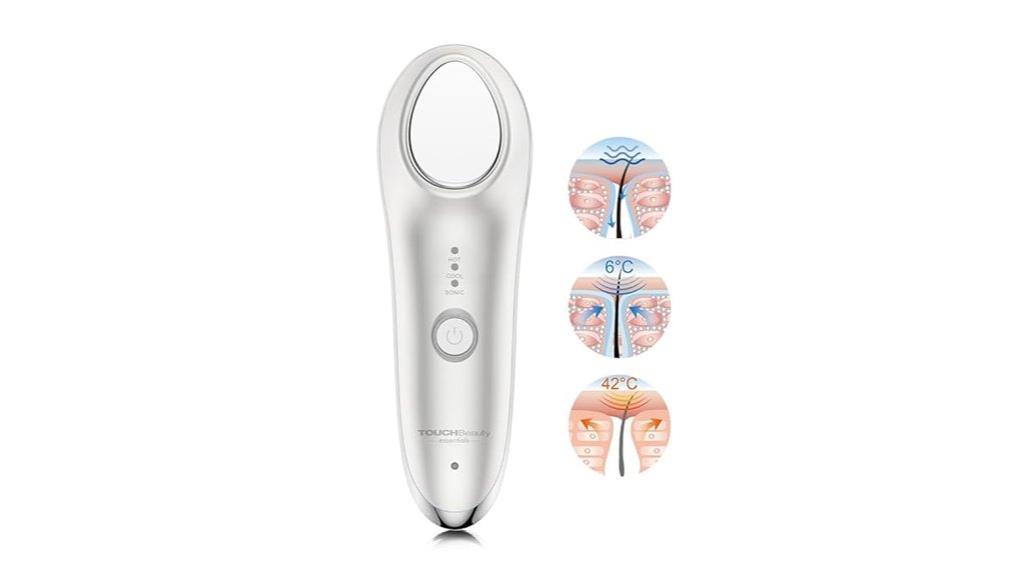 hot cold facial massager