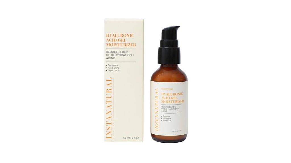 hydrating gel with natural oils