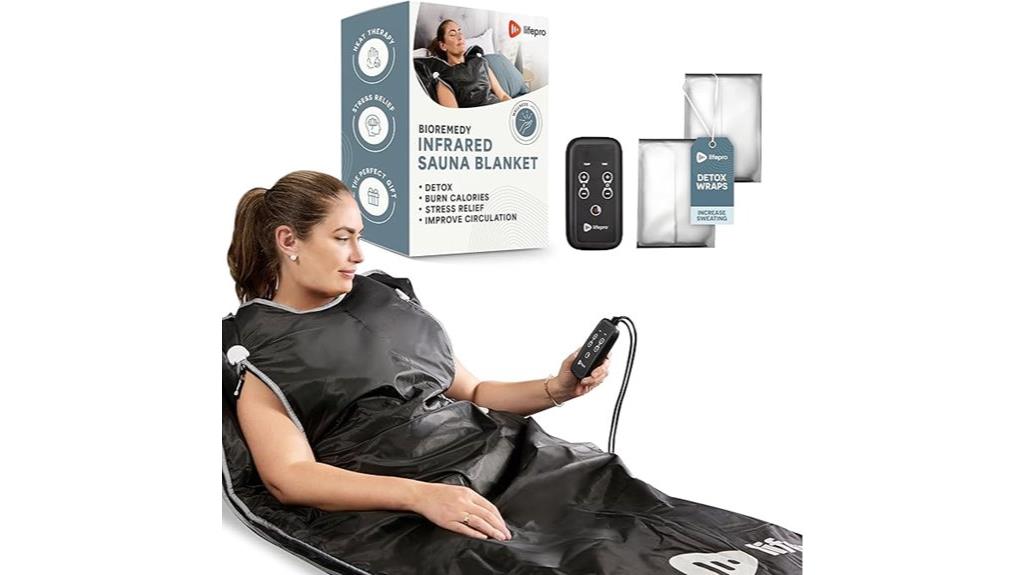 infrared sauna blanket detox