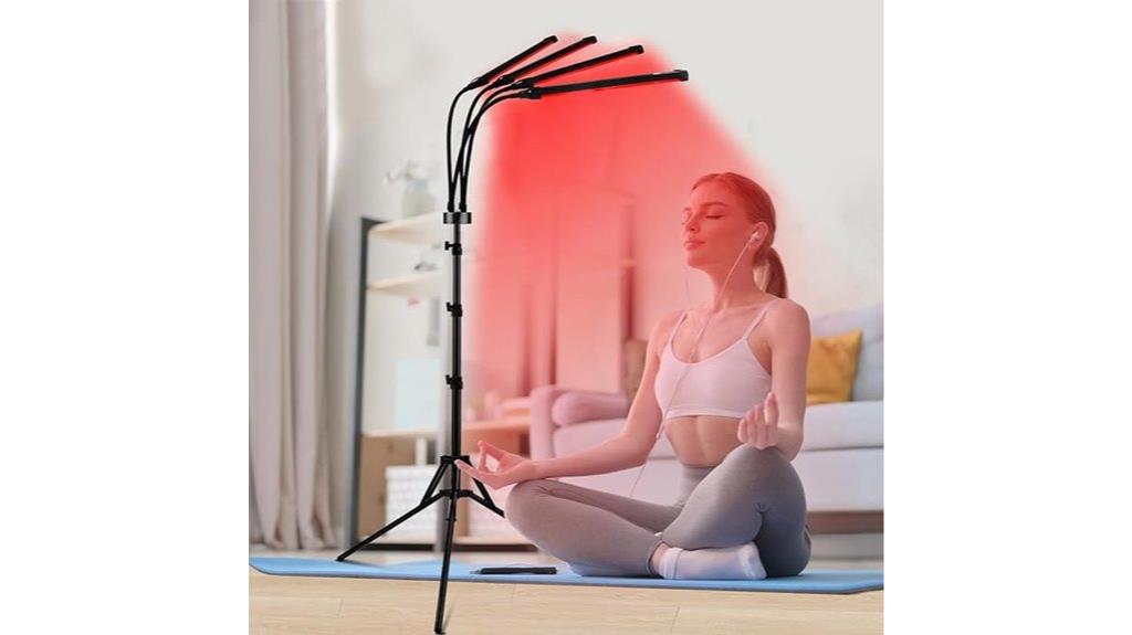 infrared therapy device stand