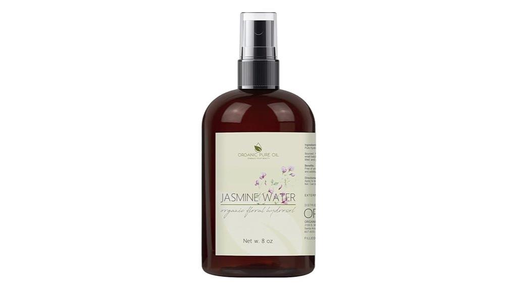 jasmine hydrosol face mist