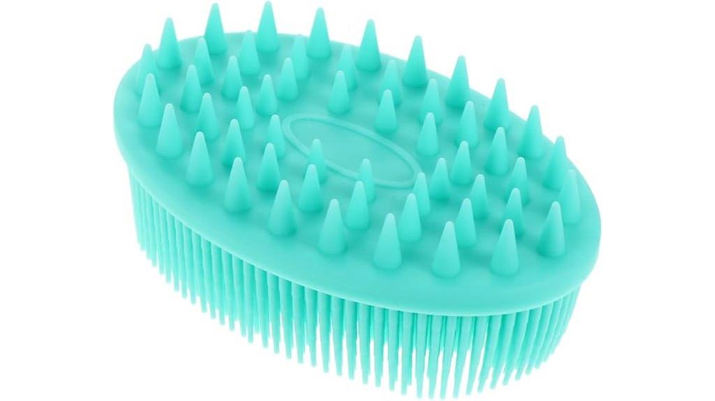 kids silicone bath brush
