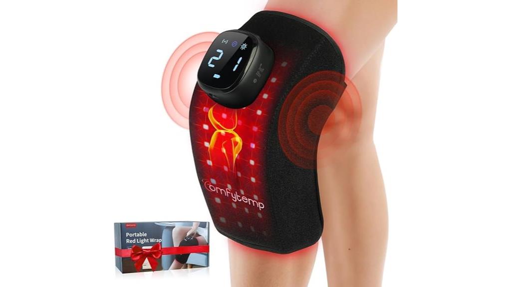 knee wrap with massage