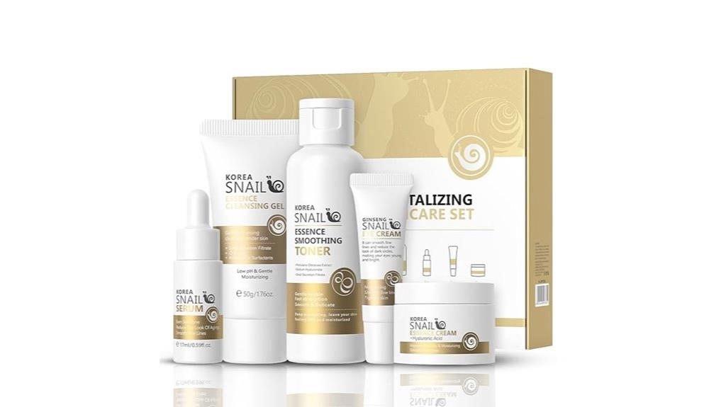 korean snail skin care