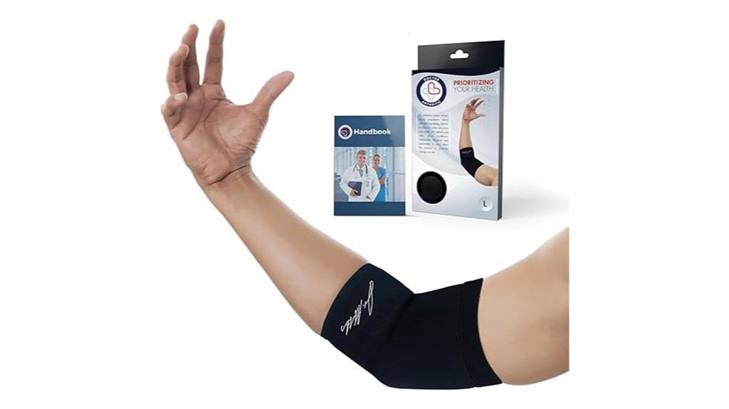 large copper elbow brace