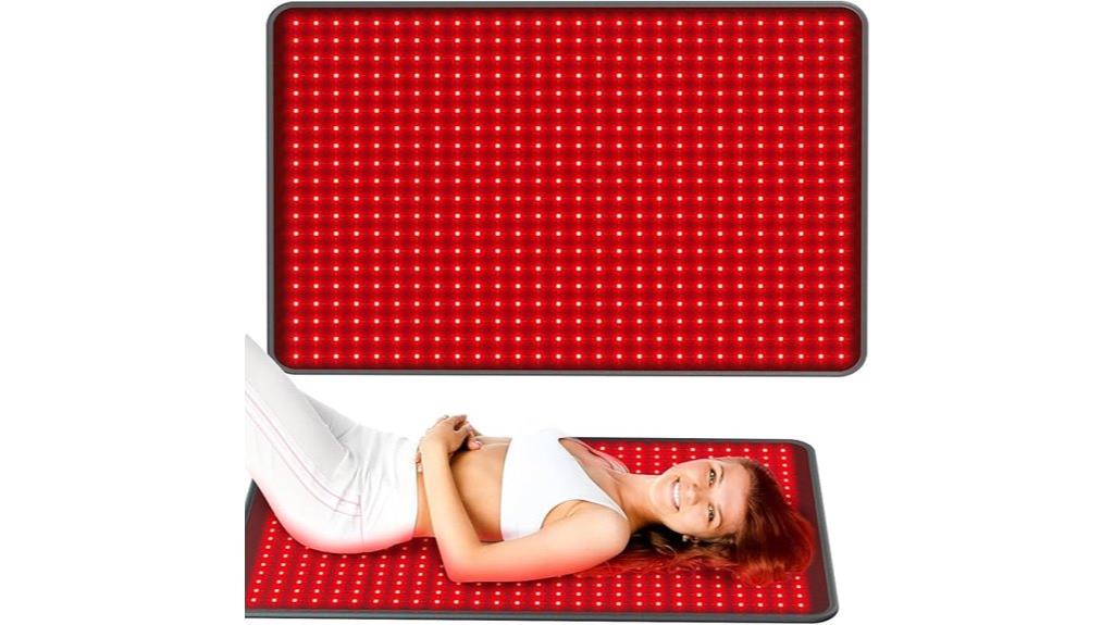large red light therapy mat