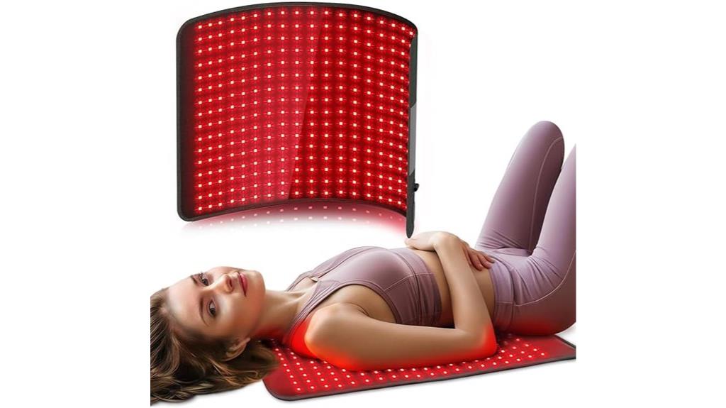 large red light therapy pad