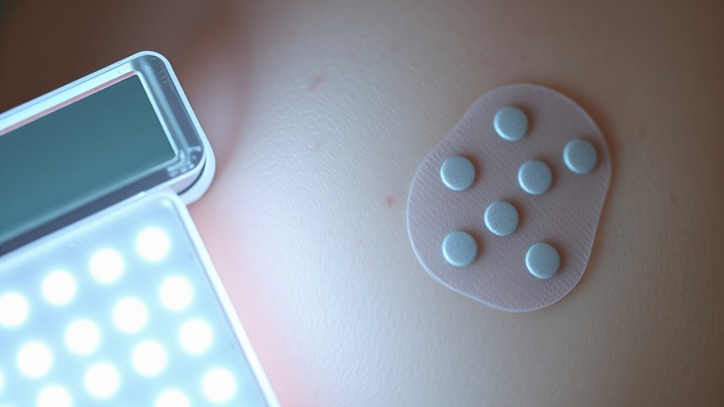 led and acne patch compatibility