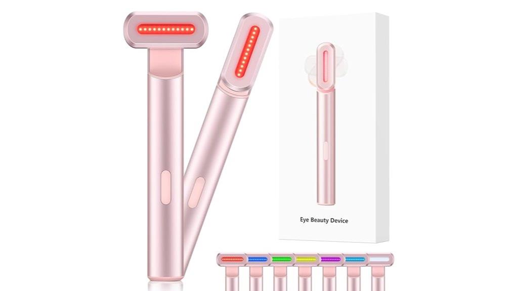 led facial anti aging wand