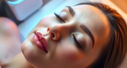 led facial rejuvenation therapy