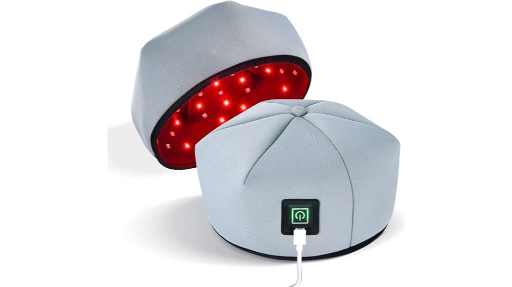 led hair growth cap