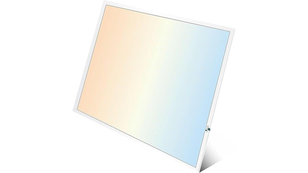 led panel with emergency