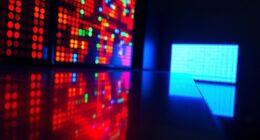 led screen blue light