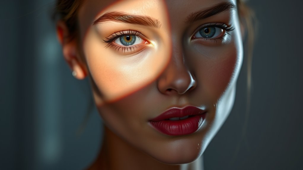 led therapy enhances skin gradually