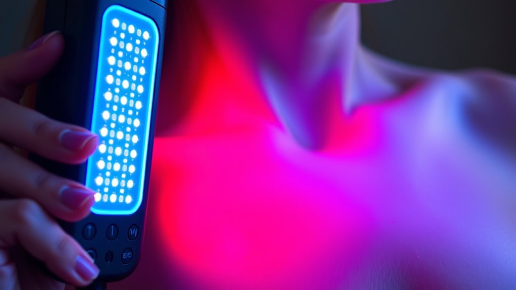 led therapy intensity and duration