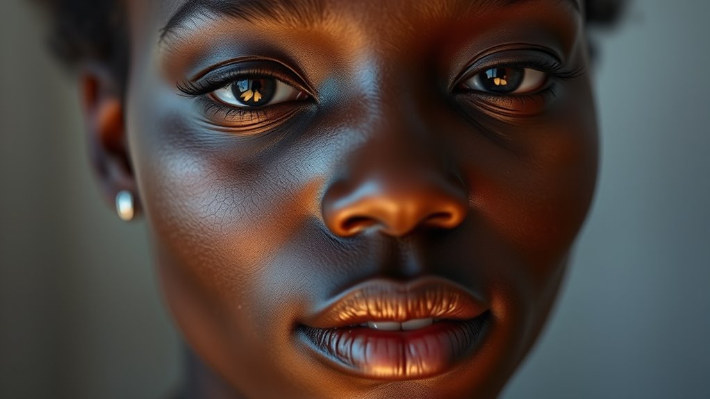 led therapy suits darker skin