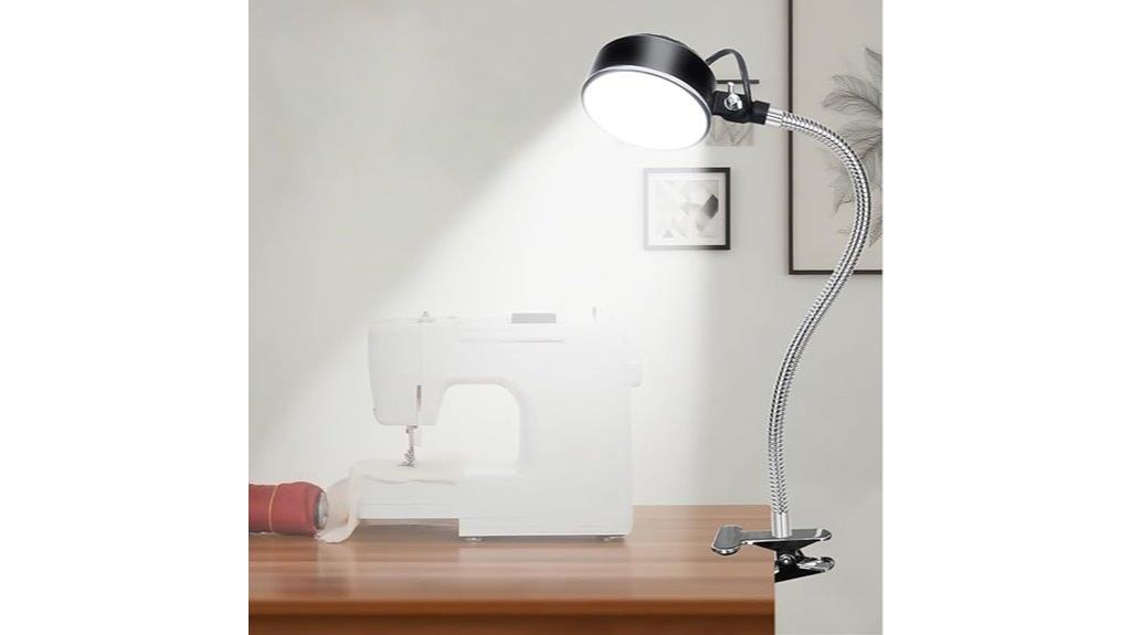 led work light with clip