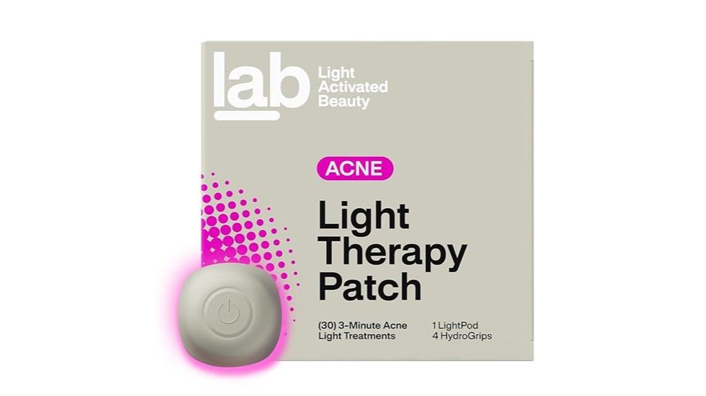 light therapy acne patch