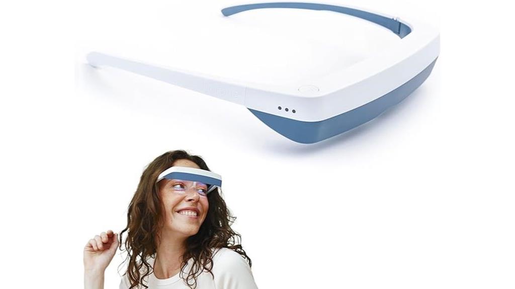 light therapy glasses model