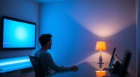 light therapy versus blue light