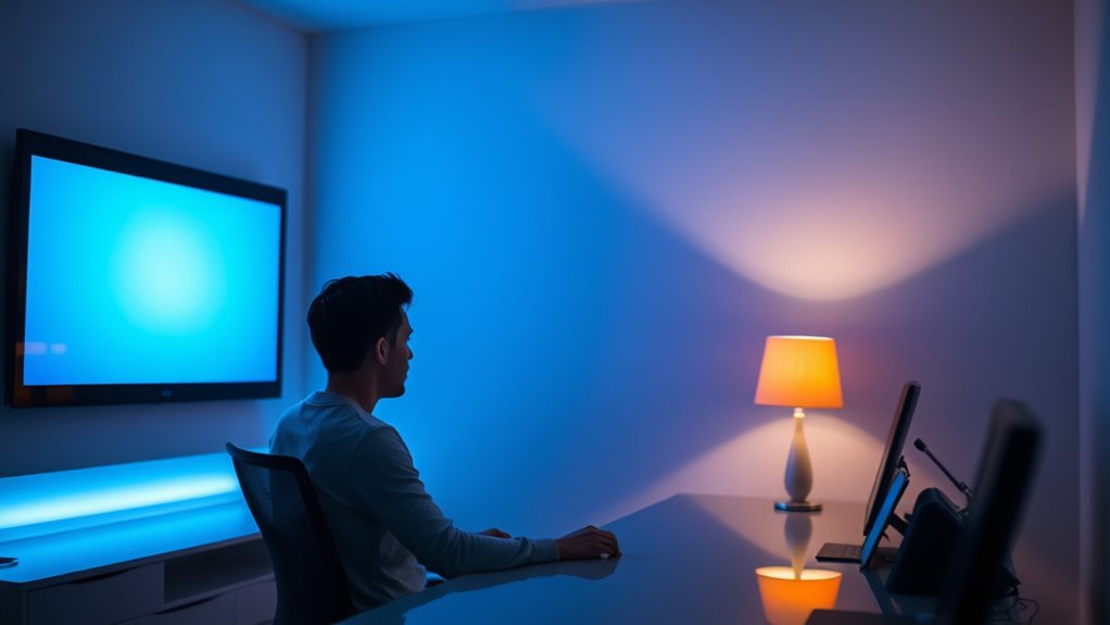 light therapy versus blue light