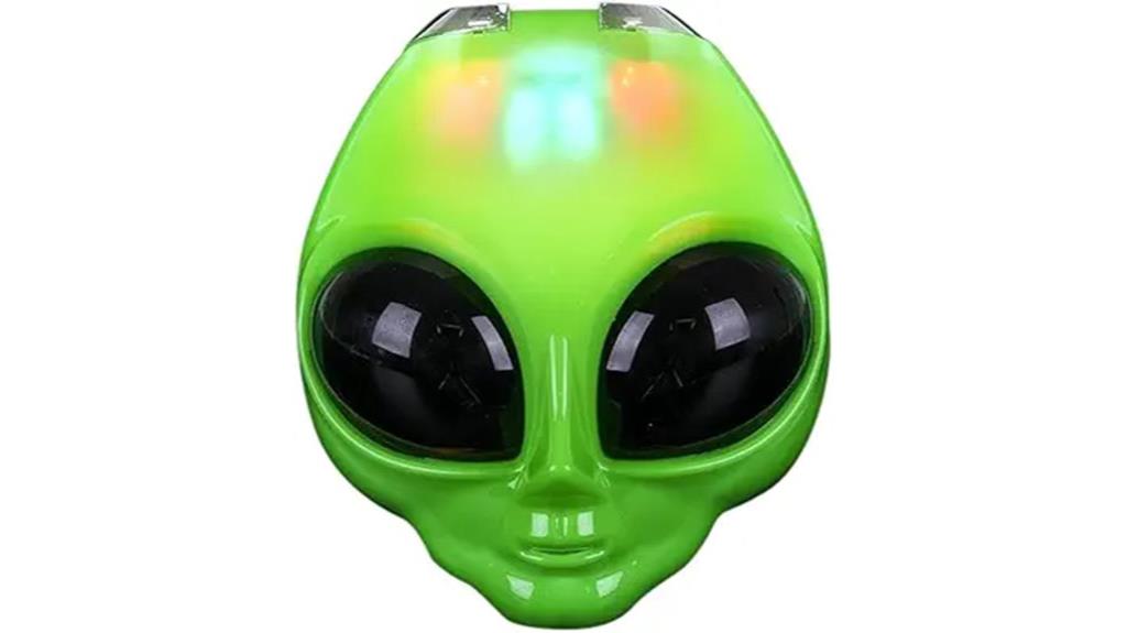 light up alien mask
