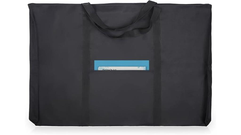 lightweight dacron art tote