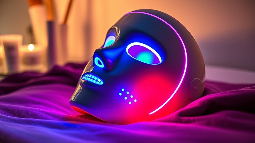 luxury led mask features
